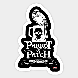 ReaperCon 2020 Parrot & Patch Shirt Sticker